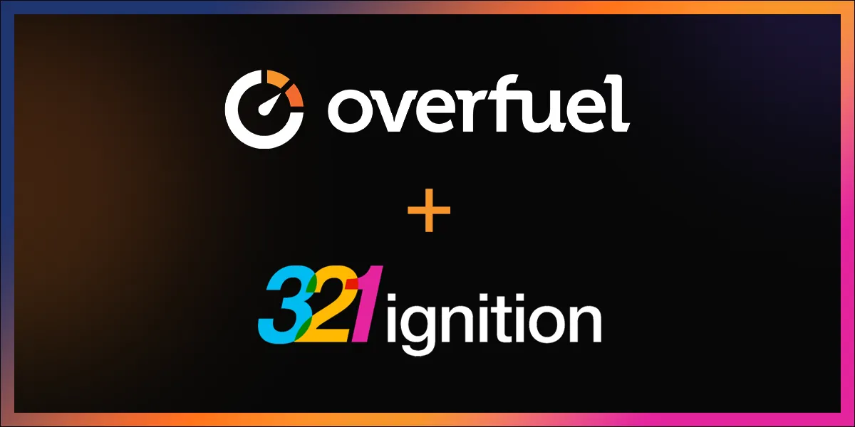 Featured image: Overfuel has acquired 321 Ignition, paving the way for a brighter future in digital showrooms