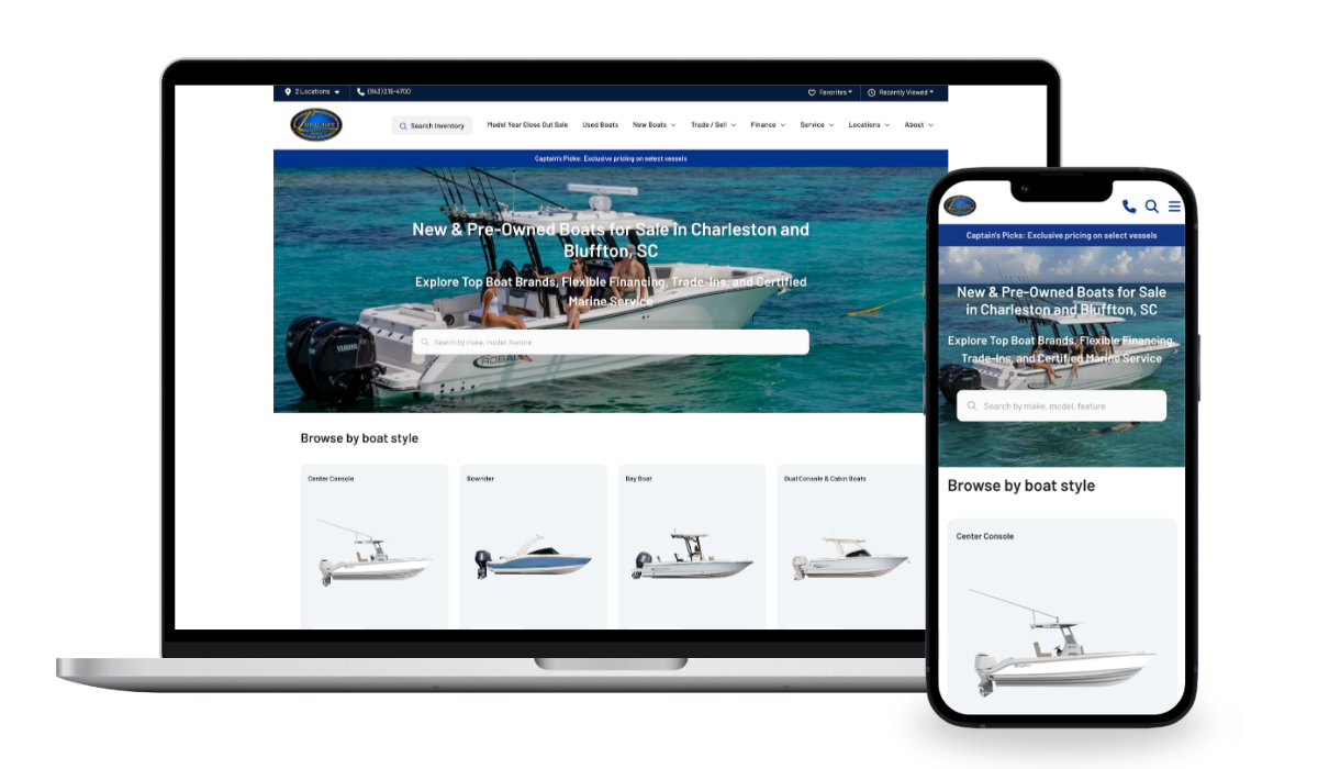 Margin Dealer Websites