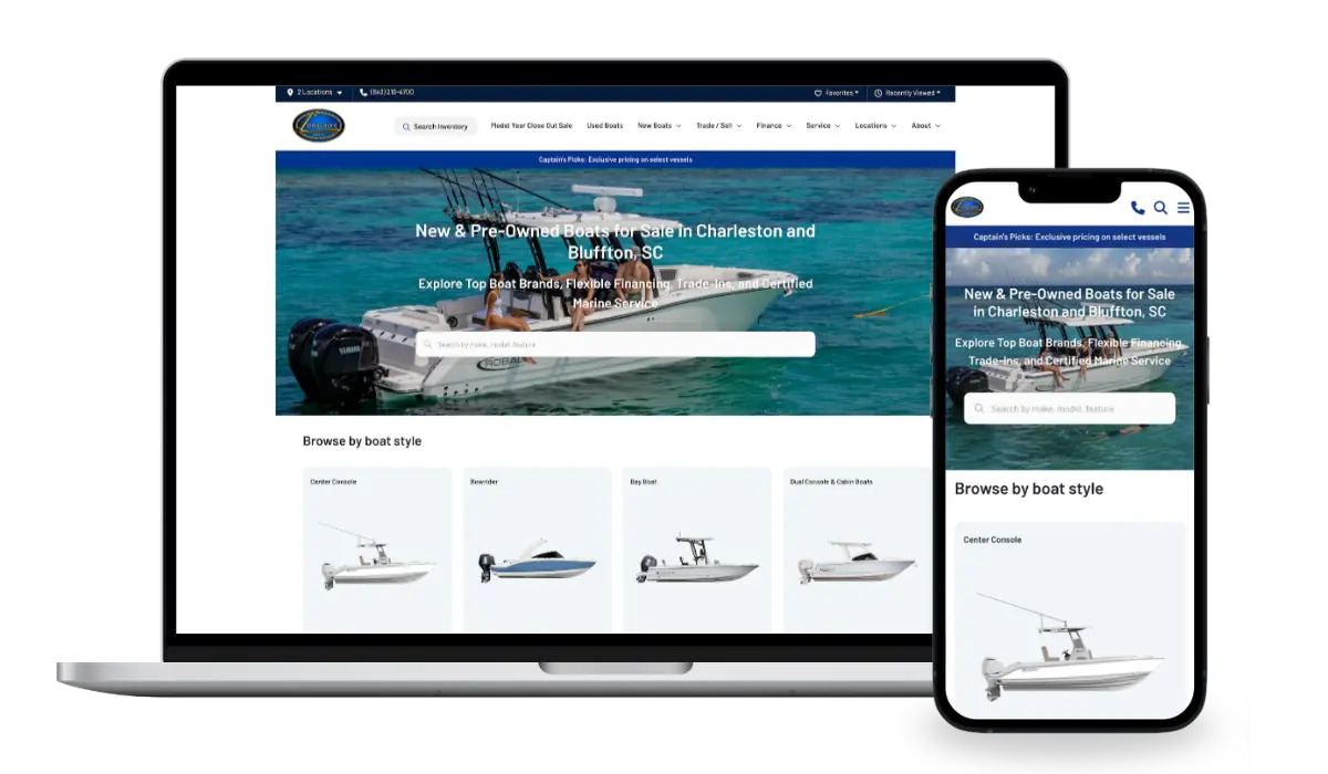 Margin Dealer Websites